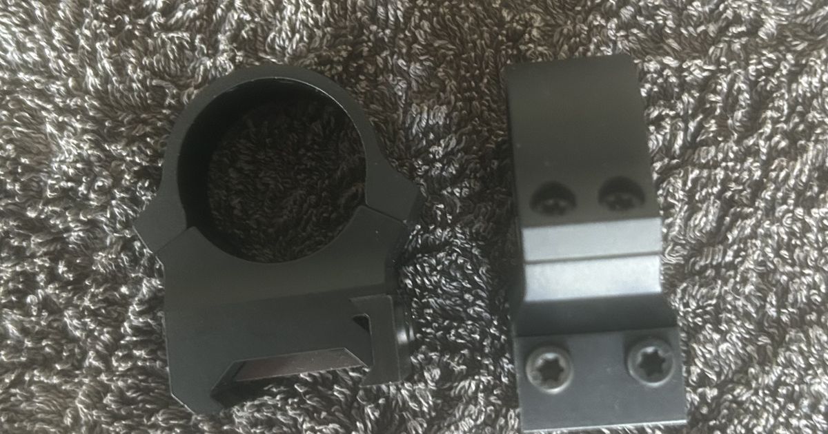 Encore Stock Set, Rings and Picatinny Rails