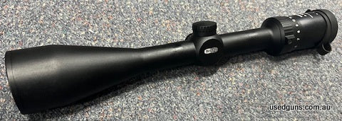 Meopta Meopro 4-12x50 with 1inch tube and plex reticle. Would be excellent except for very slight ring marks. Lenses perfect. $15 post Australia wide.