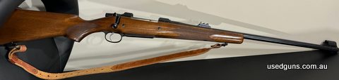 Safe queen. Selling due to new restrictions in WA. Less than 100 rounds fired. Comes with 69 once fired brass, 120 Barnes projectiles and dies.