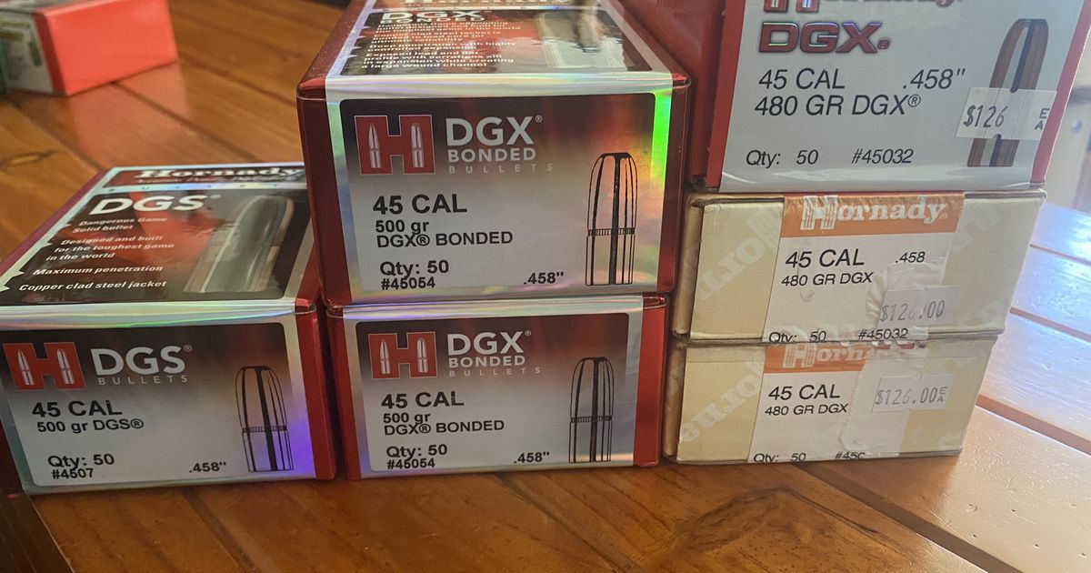 Hornady brass & projectiles