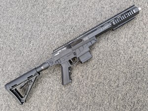 SCSA
TAIPAN EVO SCOUT
223REM
10 SHOT
STRAIGHT PULL ACTION
OR SPRING ASSISTED PUMP ACTION
BLACK FINISH
12.5" THREADED BARREL
MADE IN AUSTRALIA
REGISTERED AS A PUMP ACTION IN QLD
MAGPUL COLLAPSIBLE STOCK
TEXTURED GRIP
FULL LENGTH TOP RAIL
FOREND PIC RAILS 

NEW $2049
PROHIBITED IN NSW 