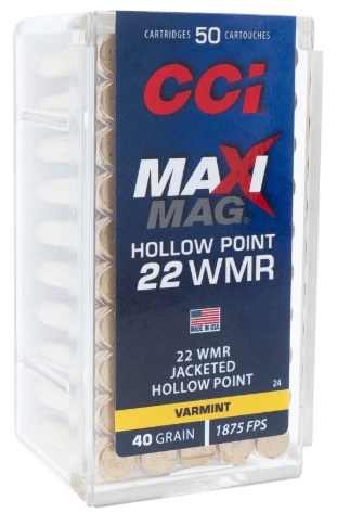 CCI Maxi Mag Hollow Point 22WMR
