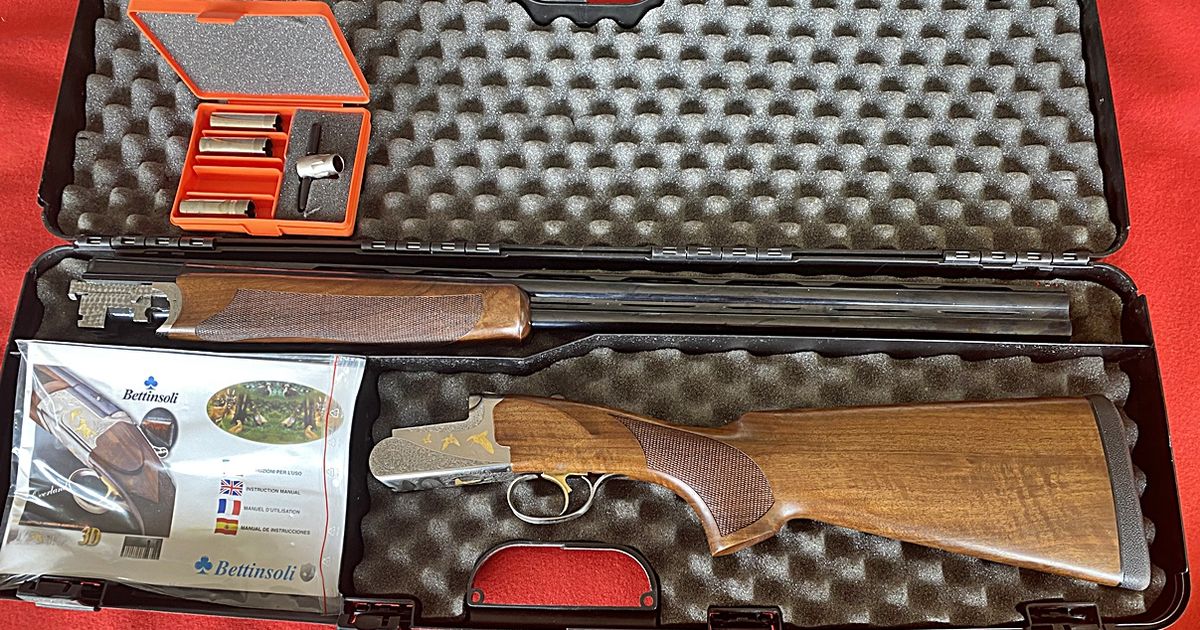 Bettinsoli 20 g Under & Over shotgun