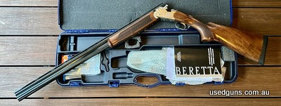 Beretta Silver Pigeon Sporting 12G shotgun, 30 inch barrels, ejectors, barrel selector, interchangeable flush-fitting chokes. In great condition, has seen very 
