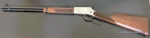 Extremely rare and desirable Winchester 9422 XTR. Captain Cook Commemorative rifle. 22 WMR,10 round tube mag, 20 inch barrel with exc. bore & sharp rifling, som