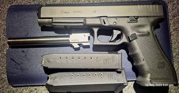 In excellent condition and hardly used Comes with Lonewolf conversion barrel (40s&w to 357Sig) Used approximately for 700 rounds Rare gun and hard to come by Po