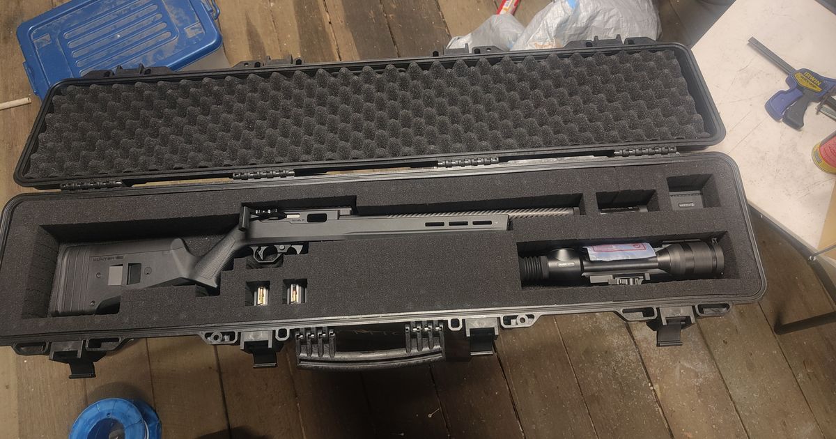 Volquartsen summit 22lr with pulsar talon xq35 pro