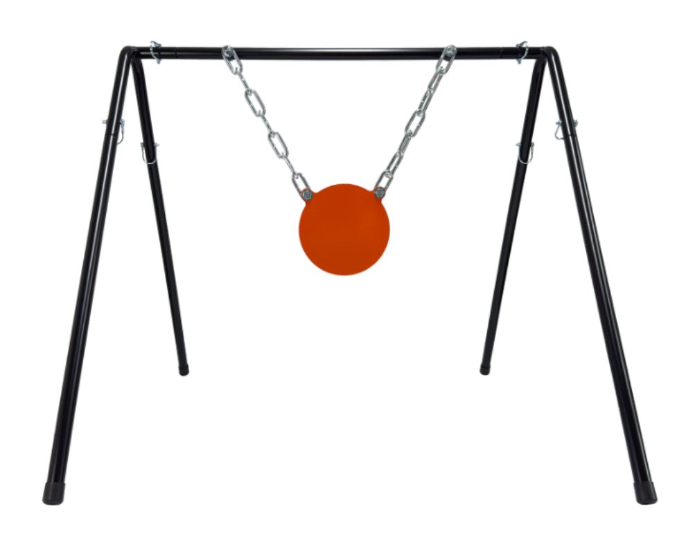 Ridgetek 8" x 1/2"AR500 Steel Gong target with Stand