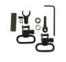 Grovtec Two Piece Barrel Band Swivel Set 1" Loops