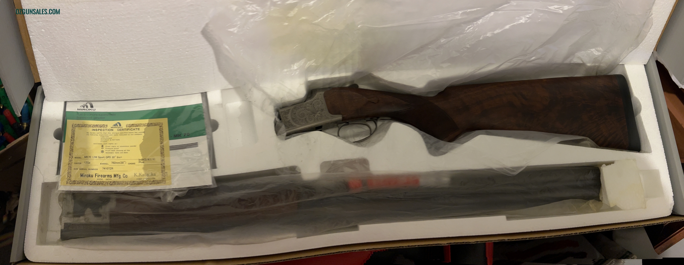Miroku MK70 Grade 5 12G 30in Barrel
