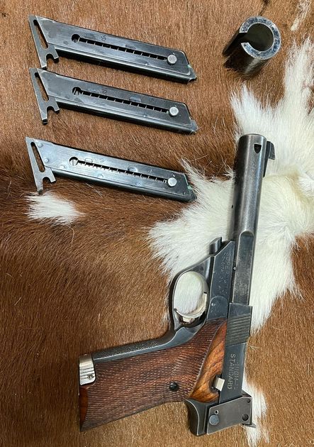 High Standard Target Pistol
