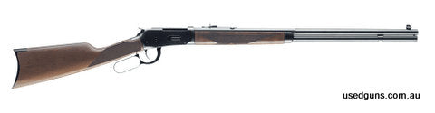 Only 2 in stock! Winchester M94 Sporter 30-30 8 round mag centrefire rifle. Lever action model 94 rifle with classic sporter features, including bordered cut ch