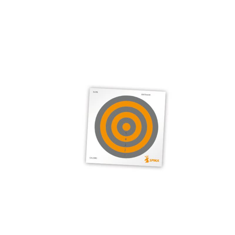 Spika Paper Shooting Targets 6"