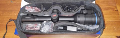New never been used. (PULSAR) THERMION DUO DXP55 / MULTISPECTRAL THERMAL RIFLESCOPE.