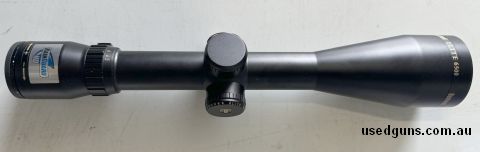 Bushnell Elite 6500 4.5-30X50 Japanese made, 30mm tube + has a duplex reticle. Is in excellent condition and comes with a lifetime warranty.