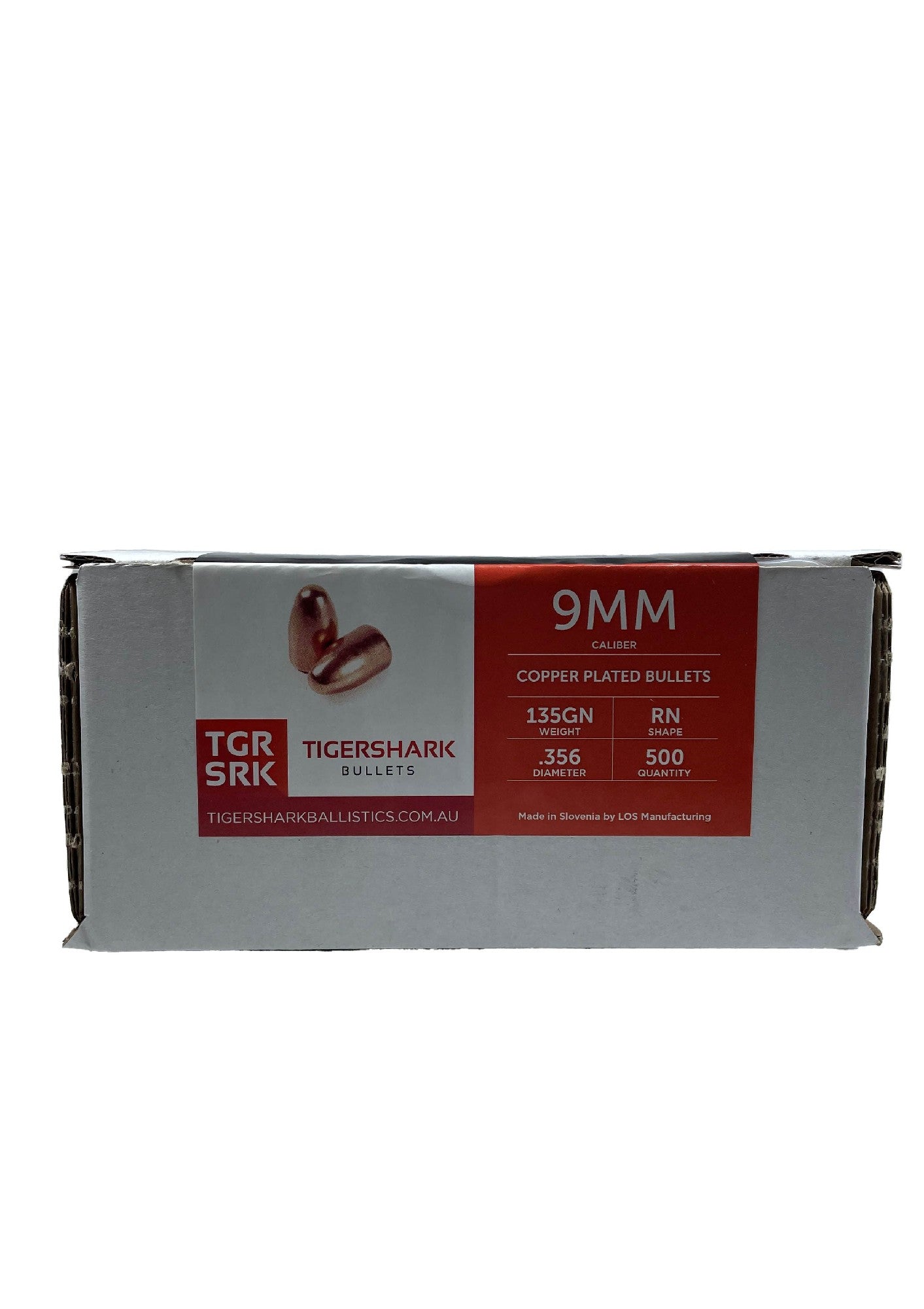 TIGERSHARK .356 135GR RN 500PK
