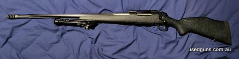 Great condition left hand 300 Weatherby. Has a Terminator T3 brake professional fitted that had been timed and end cap also . Great to shoot has little recoil n