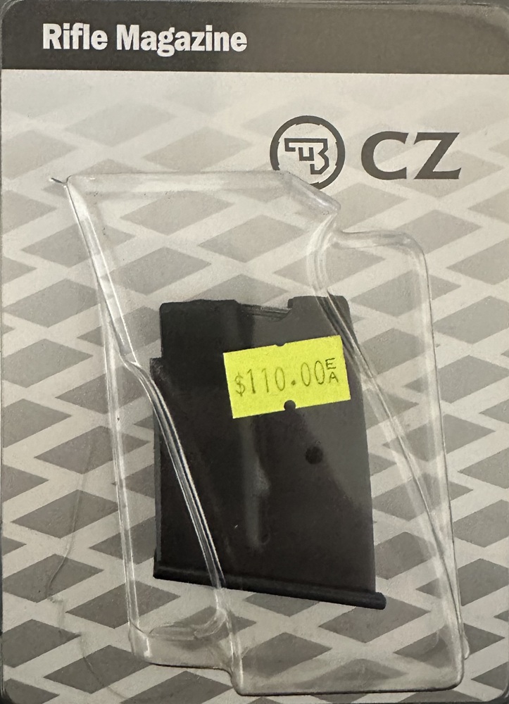CZ 452 WHR/HMR 5RD steel Mag