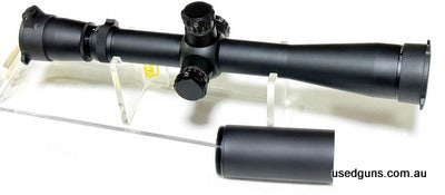 As-new condition except for the faintest ring marks on the body. This Leupold Long Range Target model has a 30mm tube, target turrets, mildot reticle, genuine L