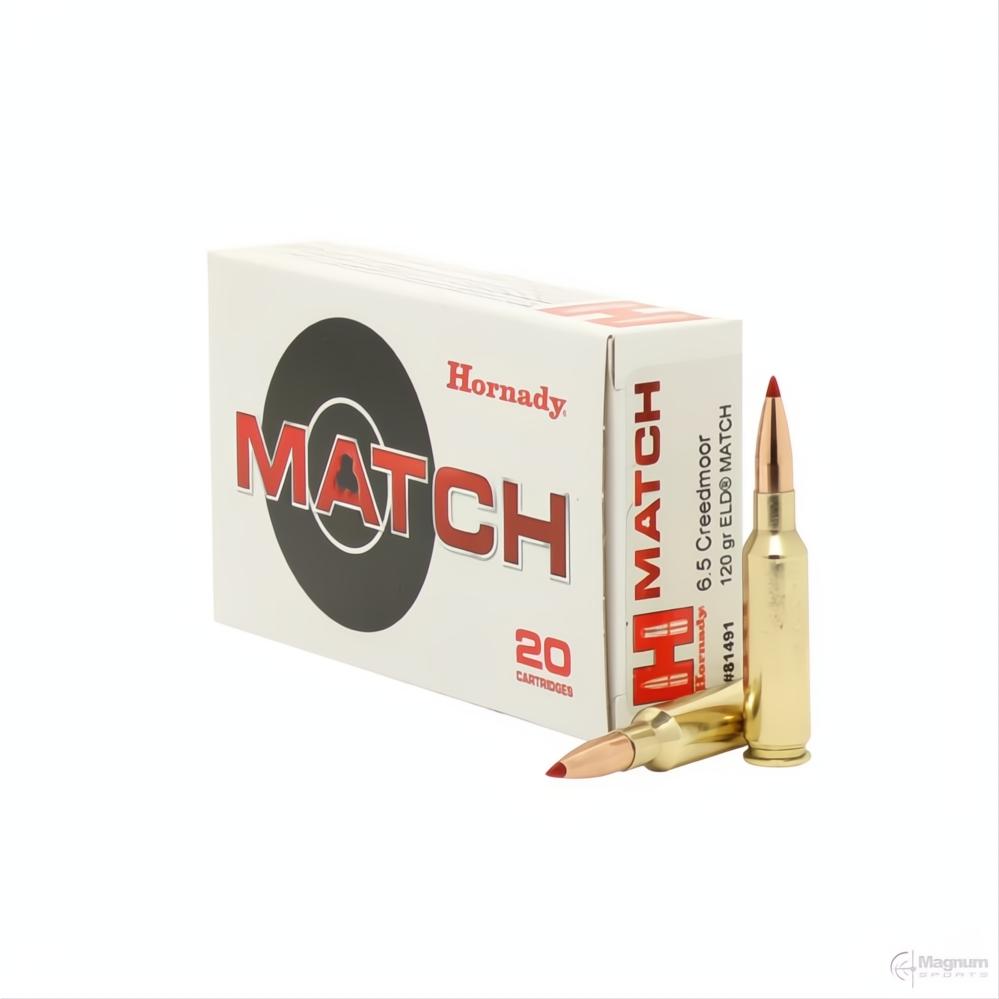 Hornady 6.5 CREEDMOOR 120GR ELD MATCH