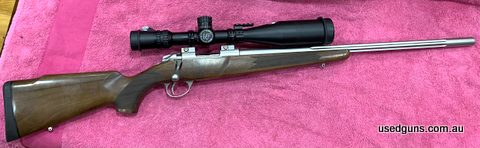 This Sako 85 has been my safe queen, I have only fired 25 rounds threw it to sight it in. I had plains on reloading and to target shoot with it. It is pretty mu