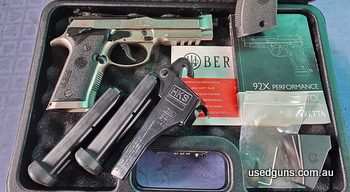 For Sale Beretta 92X Performance Giving up pistol licence so need to sell. The gun has had about 1500-1800 rounds through it in 3 years and about 10-12 trips to