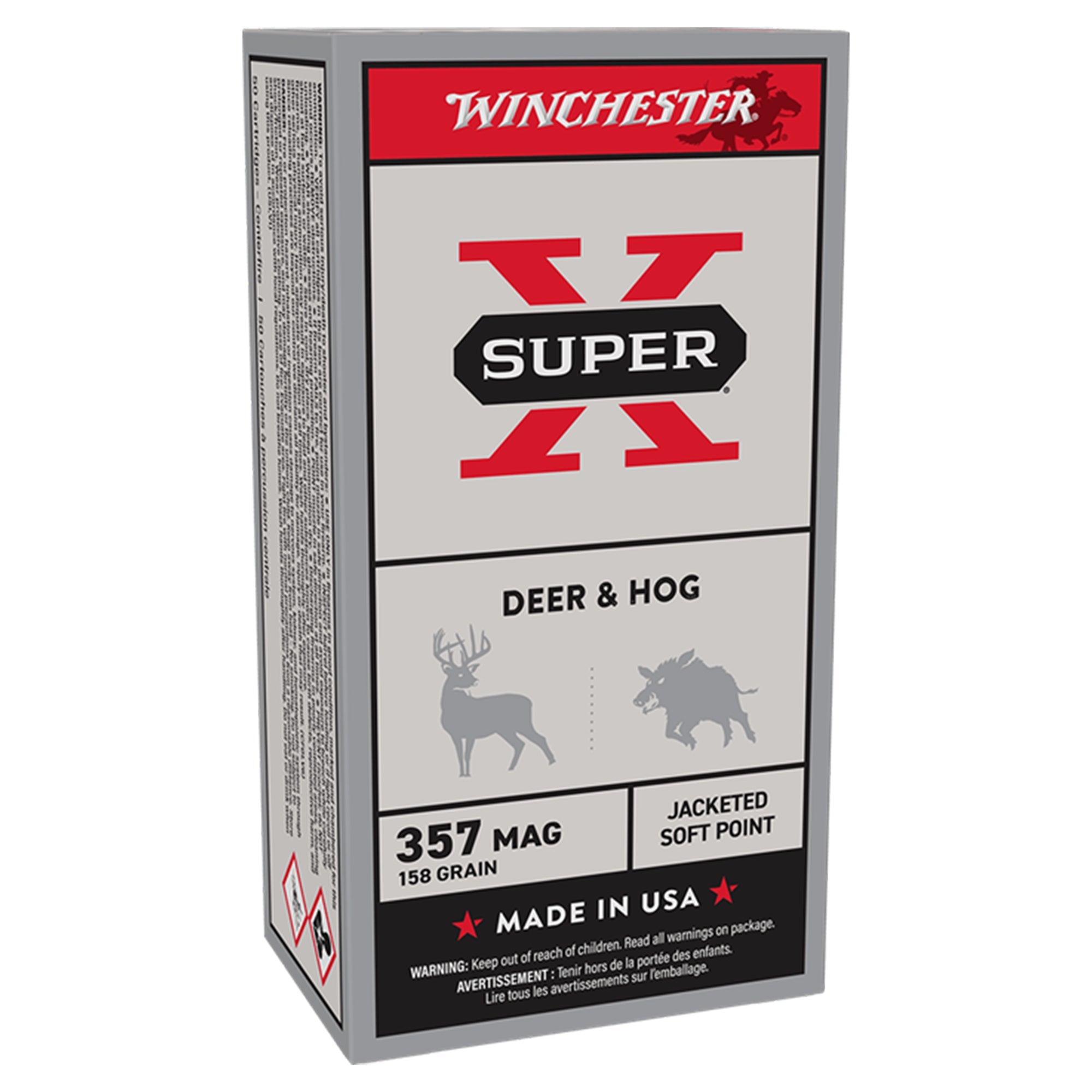 Super X 357Mag 158gr JSP