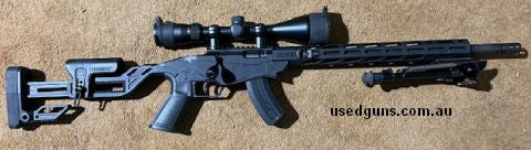 Great rifle with scope, scope caps and bipod. Transfer fees / costs at cost of purchaser. Additional pictures can be provided if requested.