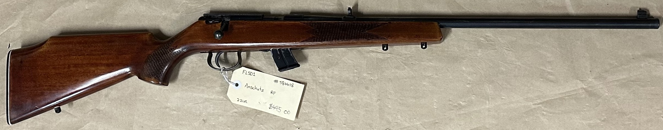 Anschutz RF 22LR Tag FL501 584418 NFID F00025257