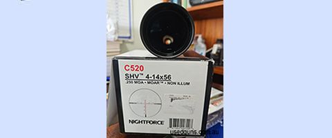 As new scope with lifetime warranty, rubber scope covers with original box .250 MOA MOAR. model C520