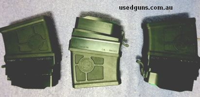 3 Hardly used lucky 13 , ruger , 9 shot magazines, $90 each or $240 for all three, can organize delivery for Brisbane.