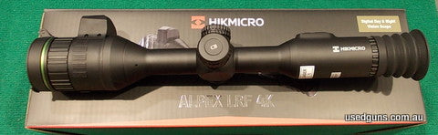 In-store now, new model Alpex 4k LRF with factory illuminator
