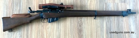 Genuine Lee Enfield sniper with reconditioned scope & genuine mount.