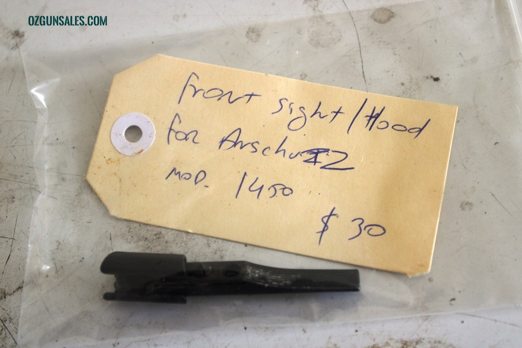 Front sight and hood suit Anschutz 1450