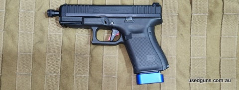 Glock 44 22lr Timney trigger 6 X10 shot magazines Cycles and operates great Glock hard case with instructions,grip swells . Can send more pictures on requests E
