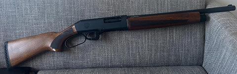 12g Uzkon lever action, very good condition. Minimal use only fired 1 box. Selling due to not being used, comes with 3 chokes. Box of buck shot shells if picked