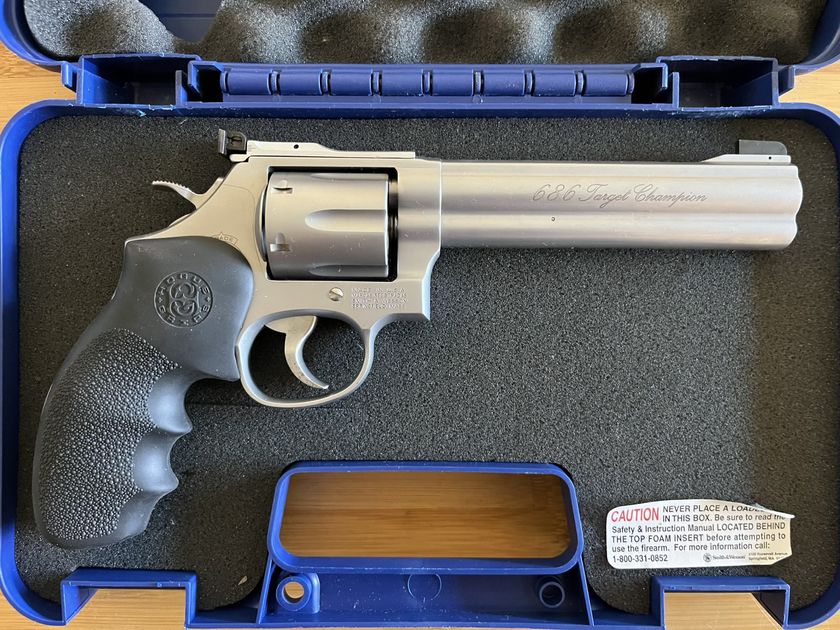 S&W 686 TARGET CHAMPION