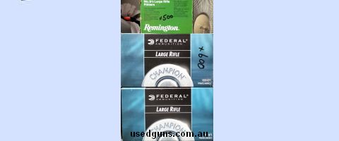 Large Rifle Primers. 1600 Federal 210 plus 500 Remington 9 1/2. Pick up Brisbane Only. Valid licence required