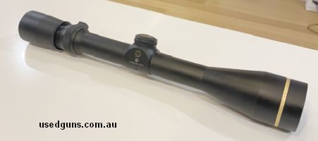 Leupold VX-3 3.5-10x40.   Excellent condition. Rarely used. Standard duplex.