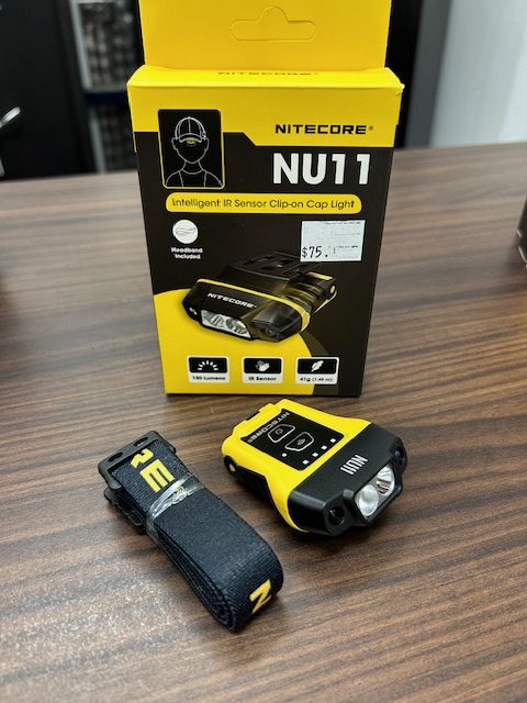 NITECORE NU11 Clip-On Cap Light 150 LUMENS