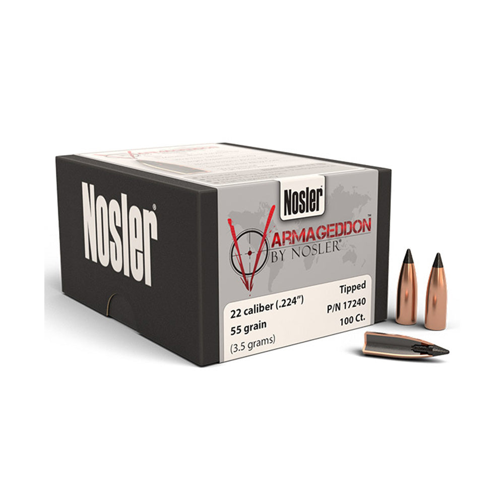 Nosler Varmageddon 224 55gr 100pk