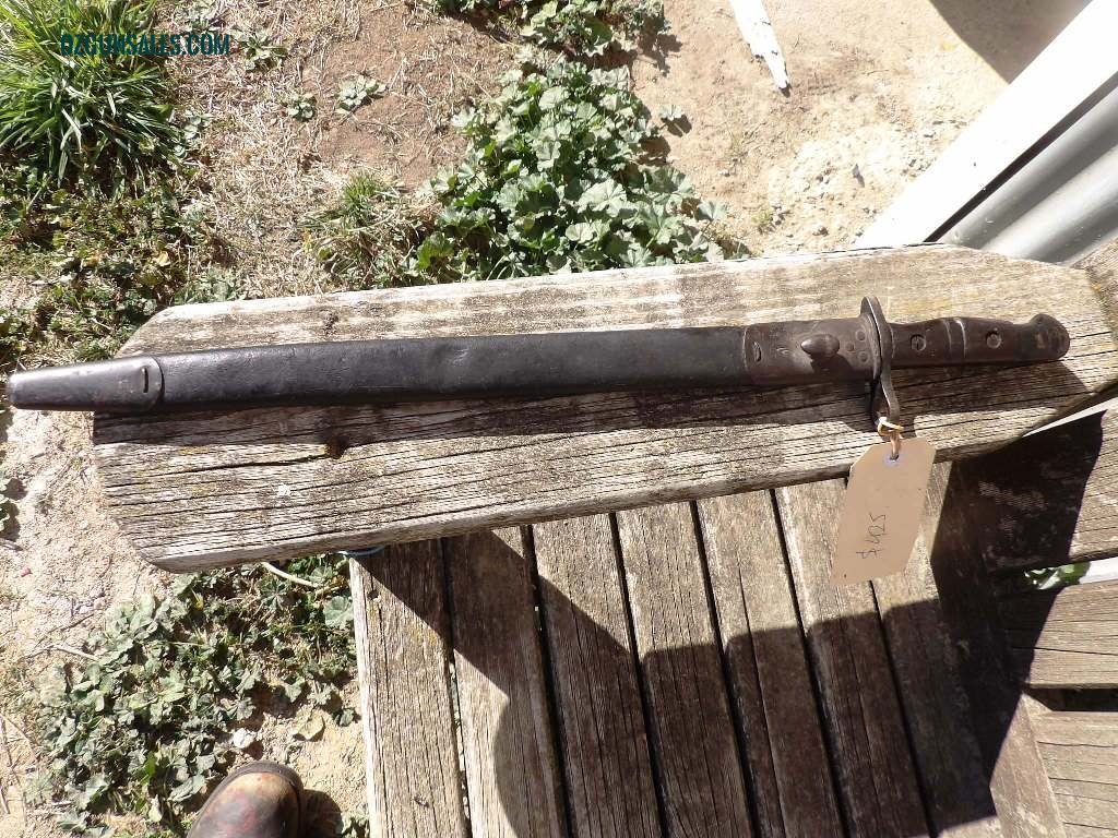 Pattern 14 and M17 Remington Manufacture Bayonet.