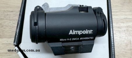 Price is posted. As new, in excellent condition, minimal use as it was on safe queen 22lr. Includes lens covers, pic rail mount and box but no manual