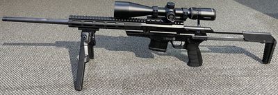USED CZ 600 .223REM BOLT ACTION 10RND W/ SCOPE & BIPOD SN: H076596