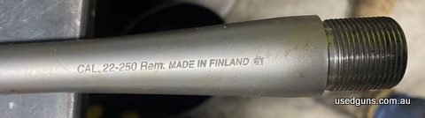 Tikka barrel removed from a build. In very good condition with plenty of life left in the barrel. Am selling as I am clearing out some old barrels. Texts messag