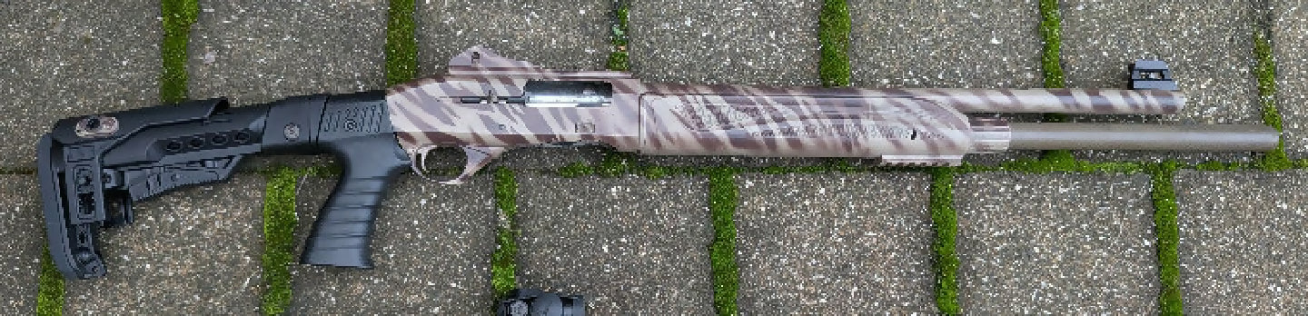 $1550 12g buckmaster tube fed (round count 200x) 20 inch push button shotgun