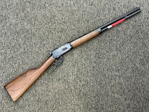 WINCHESTER
534174114
MODEL 94 SHORT RIFLE
30-30
7 SHOT
20 INCH BARREL
CLASSIC BLUED FINISH
BLACK WALNUT STOCK 
AND FOREND
ANGLE EJECT
DRILLED AND TAPPED
FOR SCOPE MOUNTS

SPECIAL NEW $2190