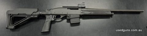 Remington 7615 Chambered in 223. Features a New Bushnell Red Dot Sight, Rail, MDT Pistol Grip, MOE Fixed butstock, 10 Shot P-Mag. Is in excellent condition, act
