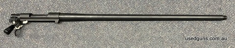 Very good nick Howa 1500 in 6.5 Creedmoor. Has a 24 inch threaded heavy barrel. All it needs is a Hogue stock or chassis to be dropped into. $65 freight to your