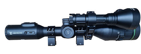 Selling my HIKMICRO A50E digital nightvision scope with Speras TH11 illuminator. Used only a few times before changing to thermal. Comes with case and rings (we